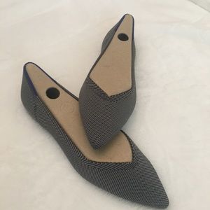 Rothy’s The Point Cloud Grey size 6 NWOT